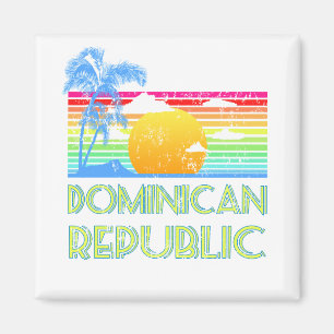 Íman Vintage República Dominicana Tropical