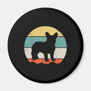 Íman Vintage Retro Bulldog Gift Para Cão Pai Mãe