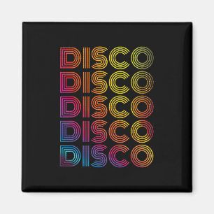 Íman Vintage Retro Old Sch do Partido Dançarino Disco d