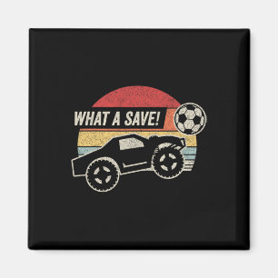 Íman Vintage Retro Que Defesa! Foguete Rc Carro Futebol
