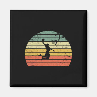 Íman Vintage Retro Sketll Dunk Shirt Sunset Colorful