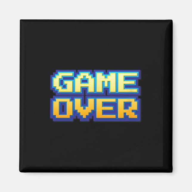 Íman Vintage Retro Video Game Arcade 80s 90s (Frente)