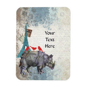 Íman Vintage rhino