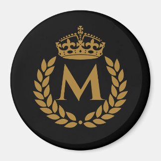 Íman Vintage Royal King Ouro Crown Name
