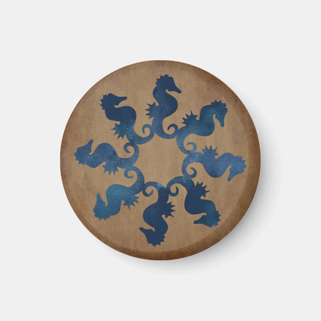 Íman Vintage Seacavalo Star (Frente)