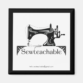 Íman Vintage Sewing Machine, Sewdidable