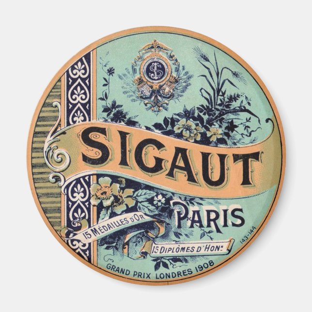 Íman Vintage Sigaut Advertisement (Frente)