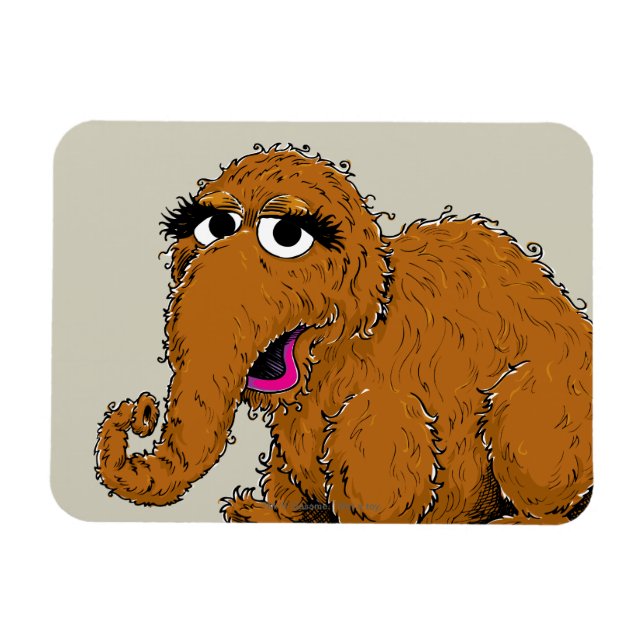 Íman Vintage Snuffleupagus (Horizontal)