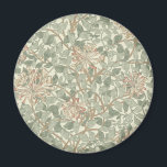 Íman Vintage Soft Modern Summer Floral<br><div class="desc">Este padrão macio de chupa de mel é dos anos 1800,  um perfeito design macio para o casamento perfeito. Um bonito design de flores subdeclarado.</div>