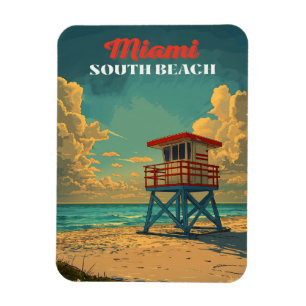 Íman Vintage South Beach Miami