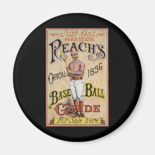 Íman Vintage Sports Baseball, Arte do Cobrir Reach's Gu