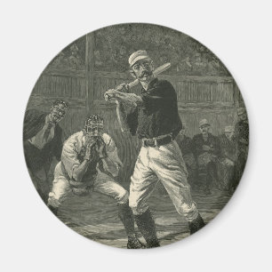 Íman Vintage Sports, Jogadores de Baseball por Thulstru