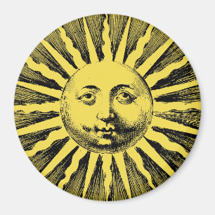 Íman Vintage Sun Face