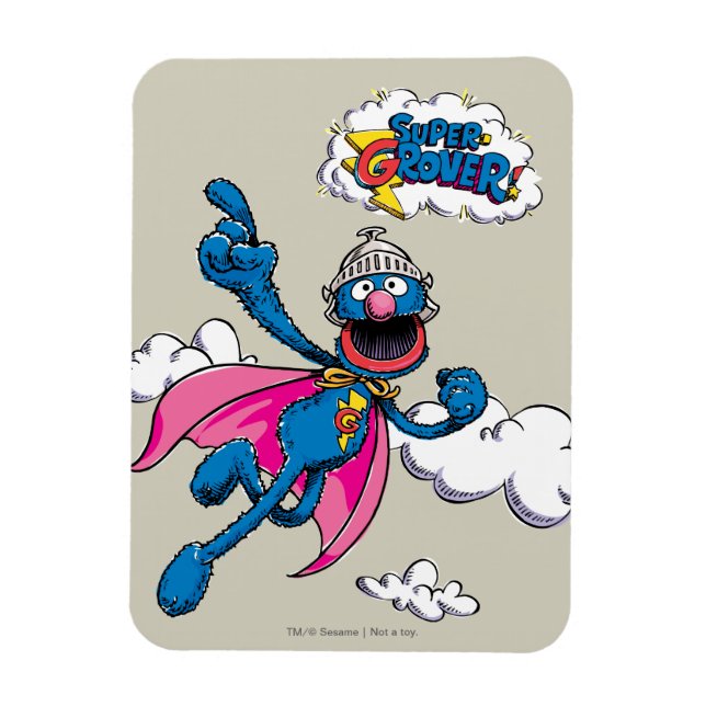 Íman Vintage Super Grover (Vertical)
