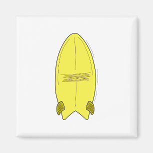 Íman Vintage Surfboard