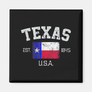 Íman Vintage Texas Austin Est 1845 Para Men Women &