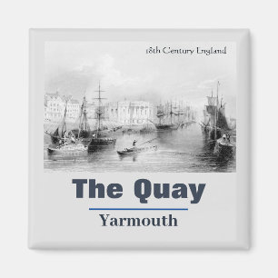 Íman Vintage The Quay Yarmouth Norfolk England