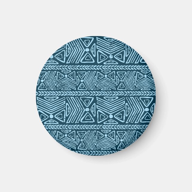 Íman Vintage tribal, padrão perfeito. (Frente)