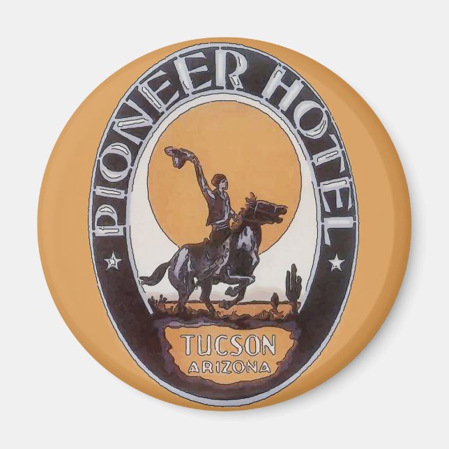 Íman Vintage Tucson, AZ (Frente)