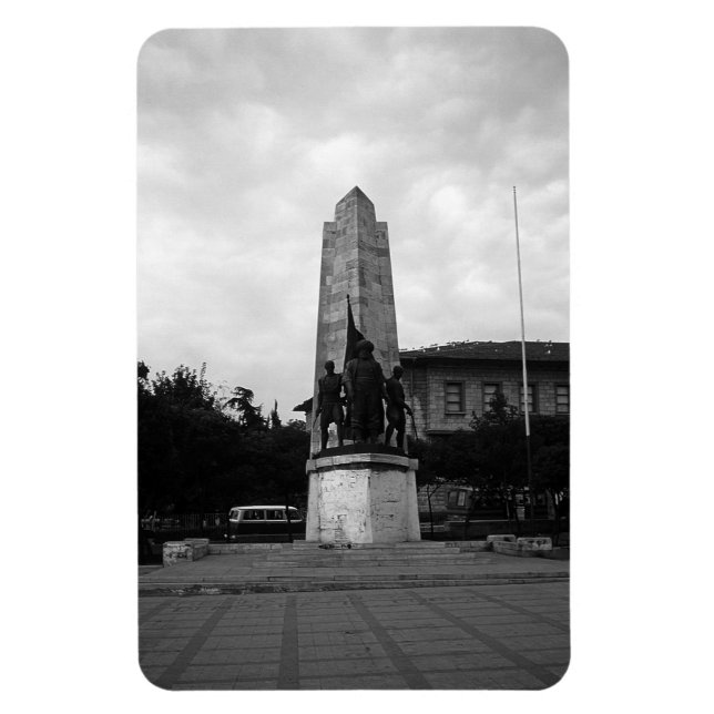 Íman Vintage Turkey Istambul Barberousse estátua (Vertical)