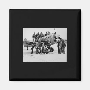 Íman Vintage Tuskegee Pilots Eusa Black History World W