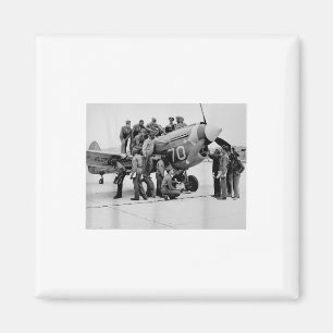 Íman Vintage Tuskegee Pilots Eusa Black History World W