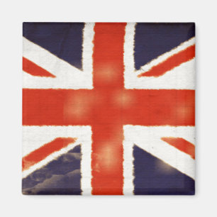 Íman Vintage Union Jack Refrigerator Magnet