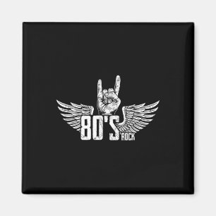 Íman Vintage Usa 80 S Style Rock Concert Poster 80s Roc