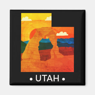 Íman Vintage Utah State Magnet