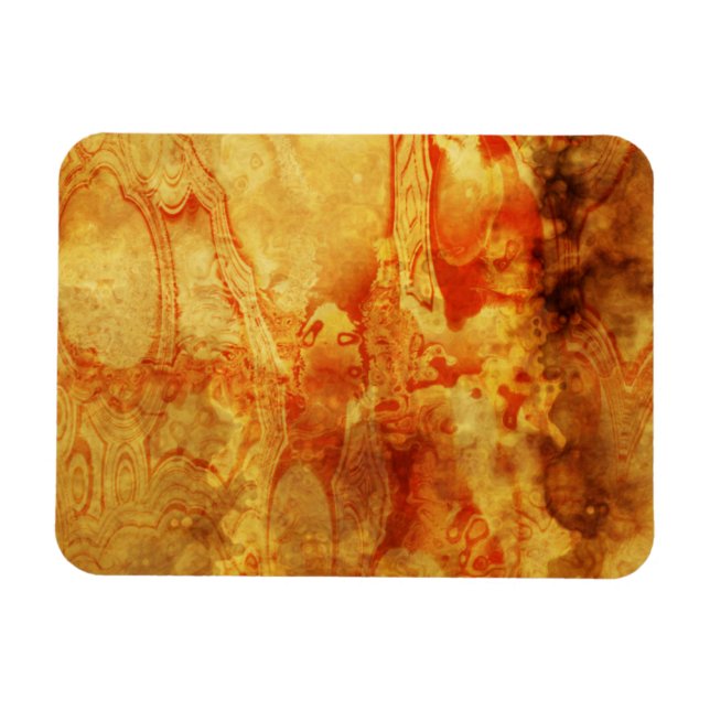 Íman Vintage - Vermelho Espilhado (Horizontal)