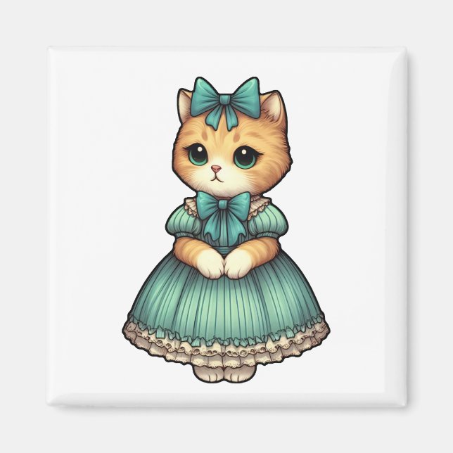 Íman Vintage Vesti Kitten (Frente)