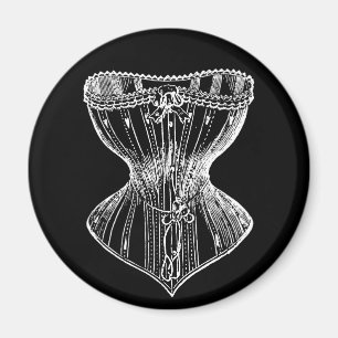 Íman Vintage Victorian Corset