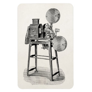 Íman Vintage Vintage Filme Camera Equipamento Cinematog