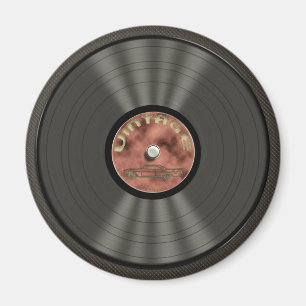 Íman Vintage Vinyl Record Magnet