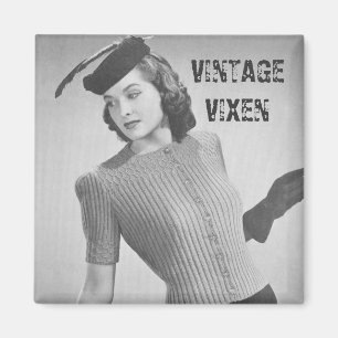 Íman Vintage Vixen