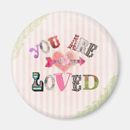 Íman Vintage Você é Amado