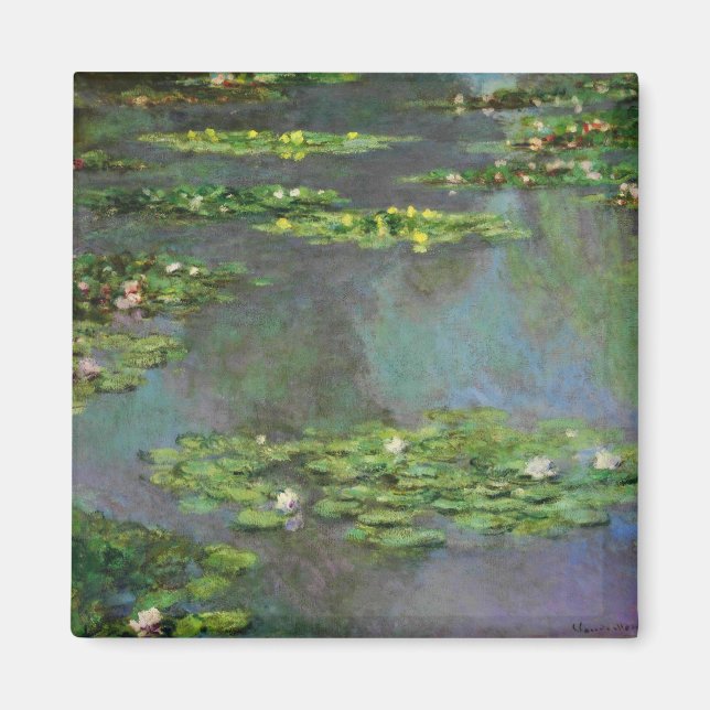 Íman Vintage Water Lillies (Frente)