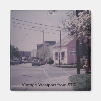Íman Vintage Westport Magnet - Compro de Livros Notável