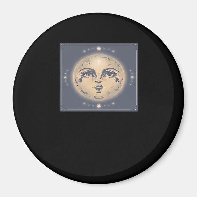 Íman Vintage Whimsigoth Moon (Frente)