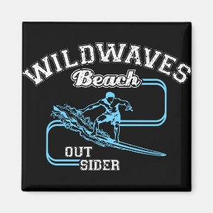 Íman Vintage Wild Waves Beach Outiders Surf