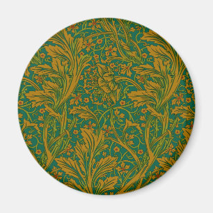 Íman Vintage William Morris Arcadia Sem Costura