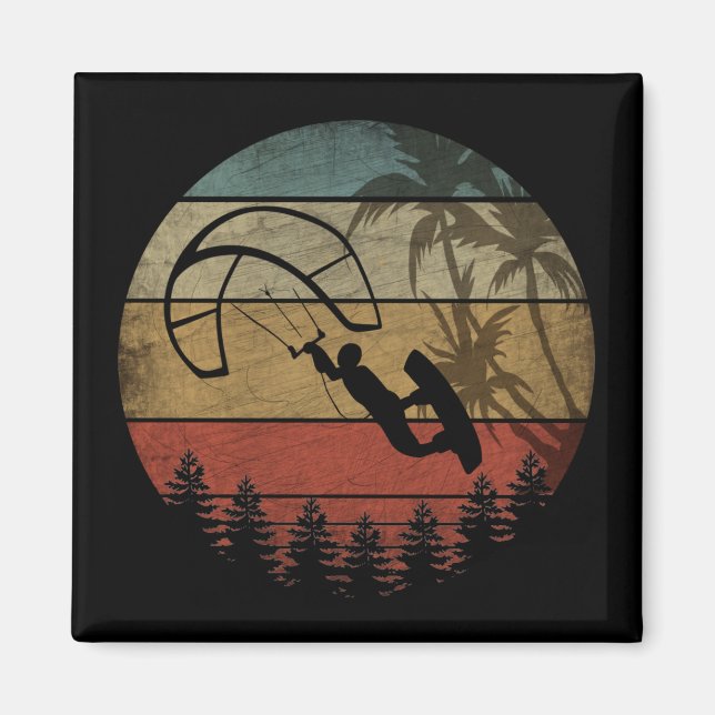 ÍMAN VINTAGE WINDSURFER (Frente)