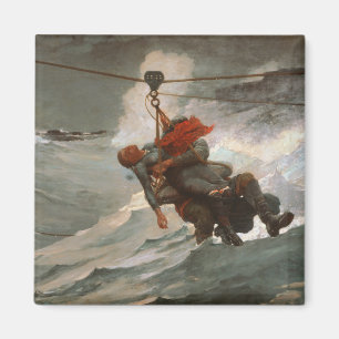 Íman Vintage Winslow Homer The Life Line