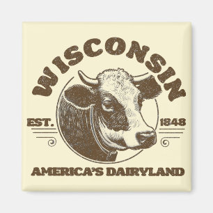 Íman Vintage Wisconsin