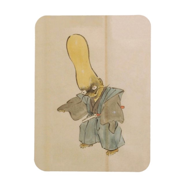 Íman Vintage Yokai Swordsman (Vertical)