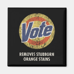 Íman Vintagem de Diversão Detergente de Voto Anti-Trump