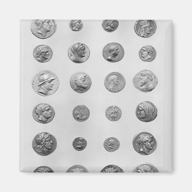 Íman Vinte e quatro moedas (Frente)