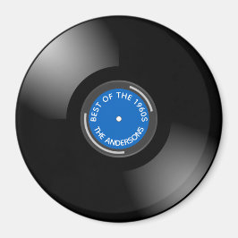 Íman Vinyl Record Album Design Magnet