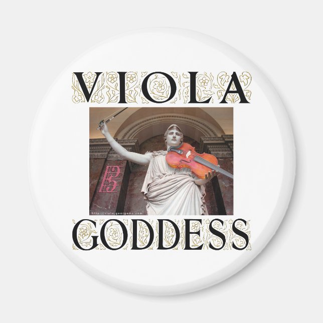Íman Viola Goddess (Frente)