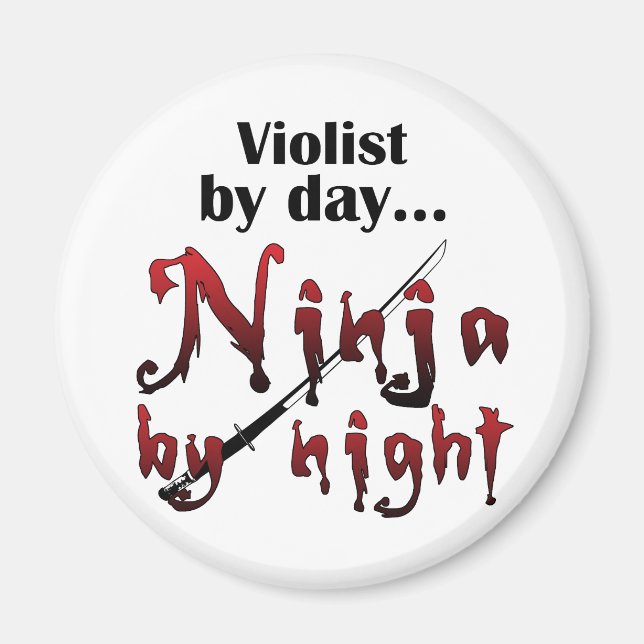 Íman Viola Ninja (Frente)